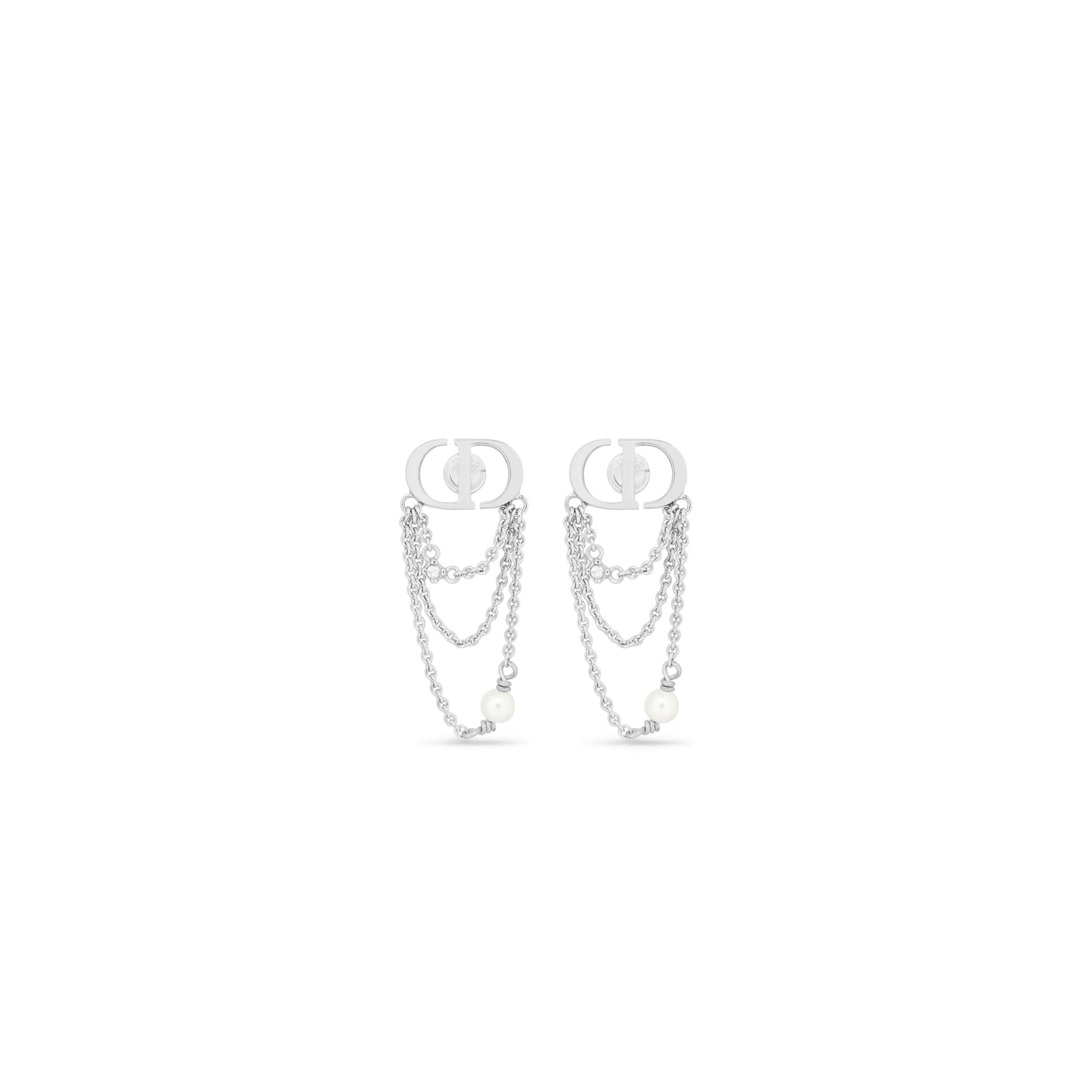 DIOR PETIT CD EARRINGS E2424WOMCY_D13S